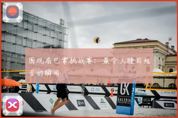 围观扇巴掌挑战赛:最令人瞠目结舌的瞬间