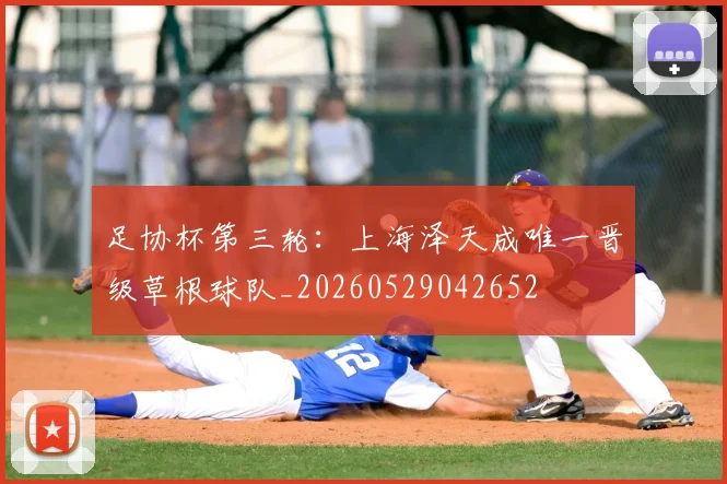 足协杯第三轮:上海泽天成唯一晋级草根球队_20260529042652